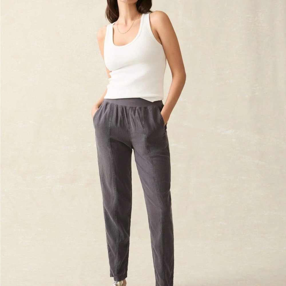 Faherty Arlie Pant - Faded Black